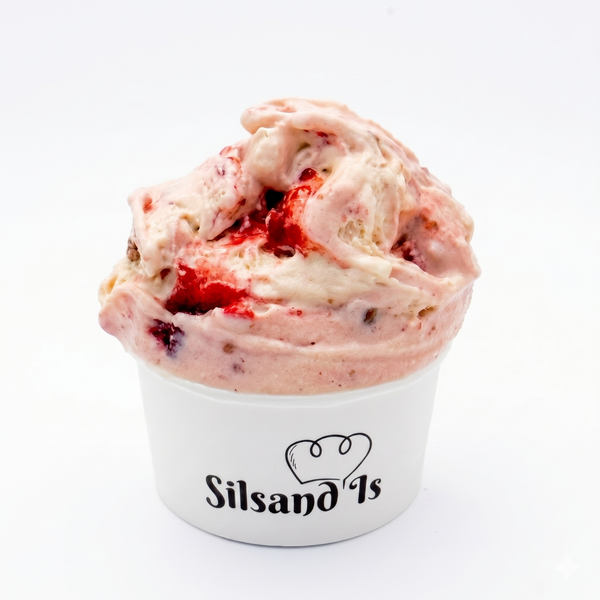 Gelato Vaffel/brunost – serveringsforslag